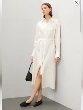 Róhe Silk Open Back Wrap Dress Size 00 MSRP $790